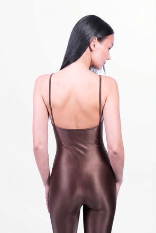 Diamante Jumpsuit gerades Bein